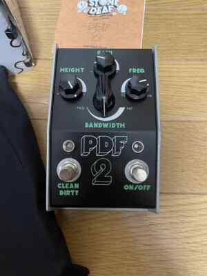 Stone Deaf PDF 2 Guitar Effects Pedal, EQ, Clean/Dirty Switch