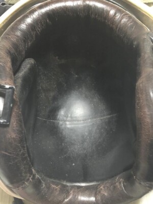 German Air Force GUENEAU TYPE 458 Flight Helmet & MBU-5/P 1990s