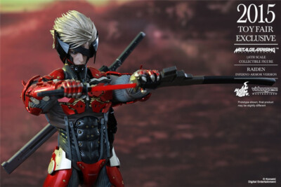 Hot Toys VGM19 Metal Gear Rising Revengeance Raiden Inferno Armor
