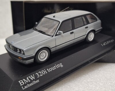BMW 3-series 320i Touring E30 1989 Silver 1:43 Minichamps
