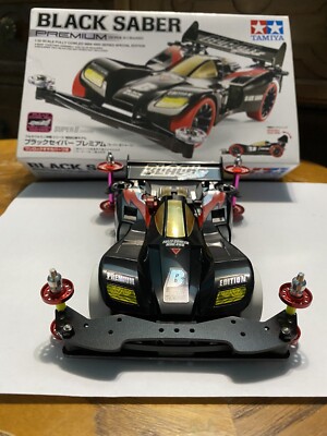 Tamiya Mini 4wd Black Saber Premium With Super 2 Chassis 1/32 | eBay