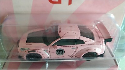 MINI GT 76 LBWK Nissan GT-R (R35) Pink Pig Type 2, Rear Wing ver 3