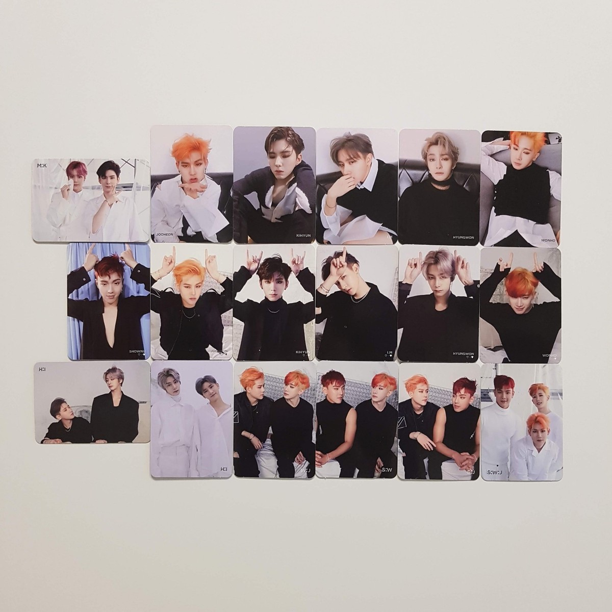 MONSTA X Are You There Broadcast Photocard UNIT Member KPOP K-POP