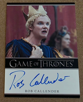 Game of Thrones Season 7 Rob Callender as Clarenzo Autograph | eBay