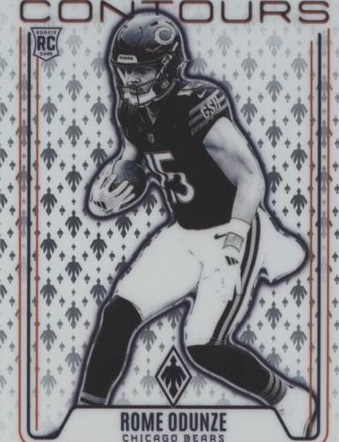 2024 Panini Phoenix - Contours Rome Odunze #CON-ROE (RC) for sale