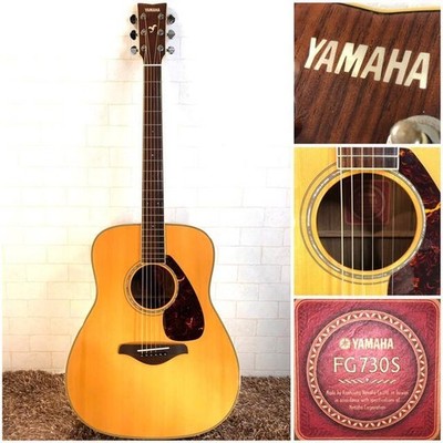 Acoustic Guitar Yamaha FG730S Natural Rosewood Fingerboard with
