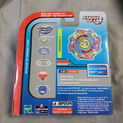 A-89 Dragoon G (Galaxy) Blue Metallic ver. - HASBRO Beyblade G