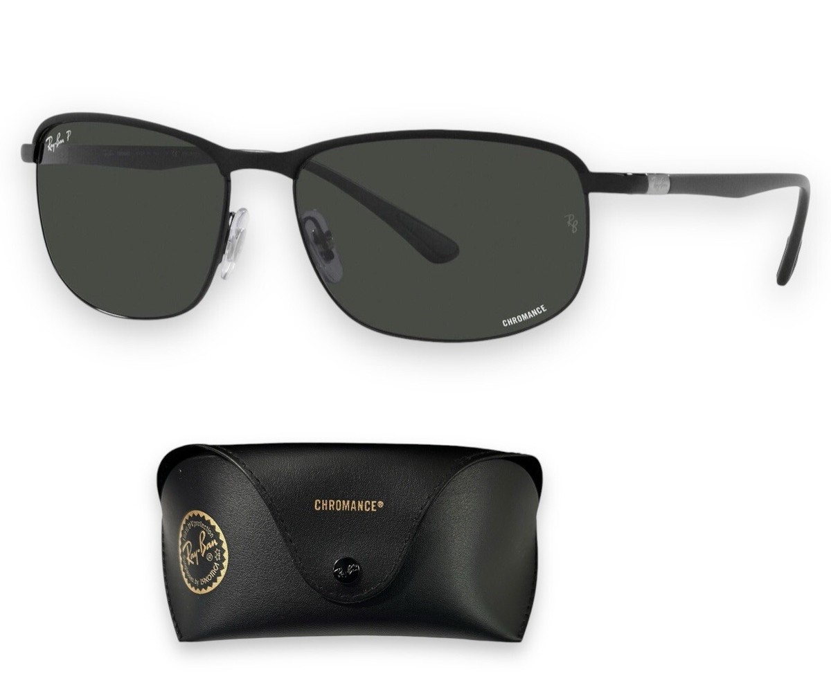 Ray Ban RB3671 186/K8 Chromance Polarized Dark Gray 60-16