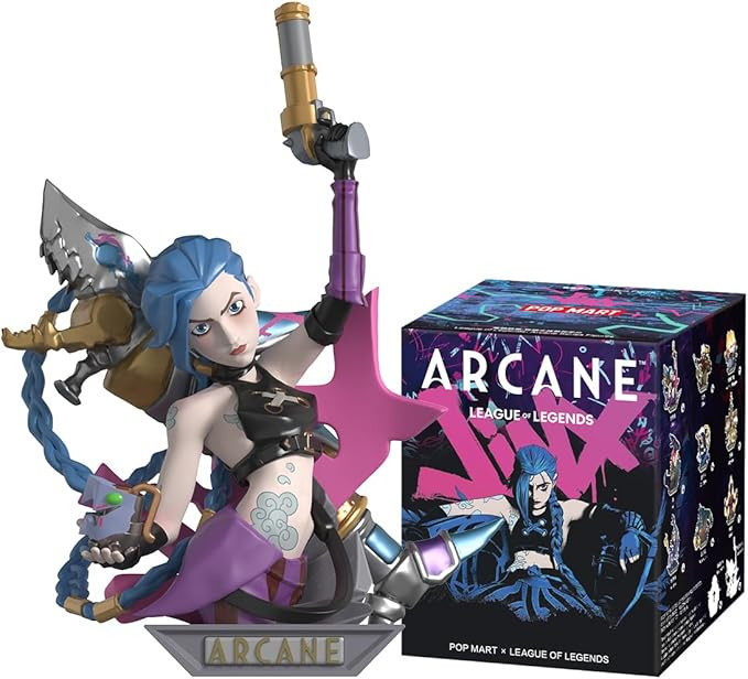 POP MART League of Legends: Arcane Series Figures Confirmed Blind