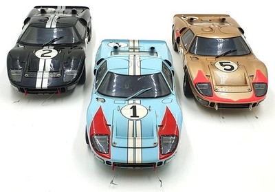 Exoto 1/18 Scale Diecast RLG18SC2 Ford GT40 Le Mans Gift Set 1-2-3