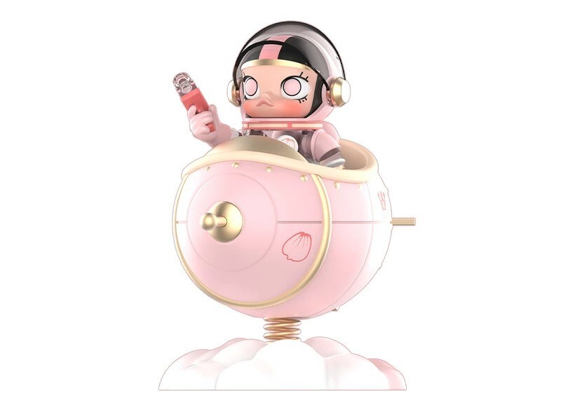 POP MART MEGA SPACE MOLLY 100% Blooming-Sakura H110mm JAPAN