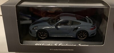 Porsche 911 Turbo S Exclusive Series (991.2) Graphite Blue Spark 1