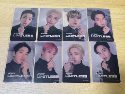 ATEEZ Limitless JAPAN 2ND SINGLE Tower Record POB Clear Photo card