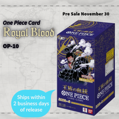ONE PIECE Card Royal Blood OP-10 OP10 Booster Box SEALED Japanese