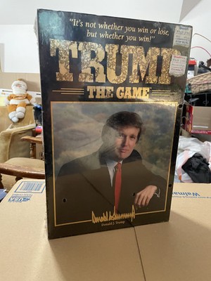 1989 Trump The Game Board Game Donald Trump Game Factory Sealed | eBay