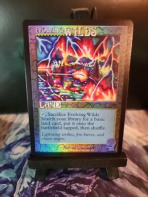 Evolving Wilds ✨Rainbow Foil✨️ Brain Dead Secret Lair MTG NM | eBay
