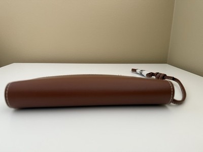 NEW CELINE Authentic Brown Sunglasses Eyeglasses Wristlet Case w