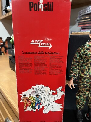 ビンテージ GIJOE イタリア版 INDIANO 1977 ポリスティル社ビンテージ