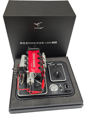 Toyan FS-L400 BGD-XP 4 Cylinder 4-stroke Nitro Engine w/ Base