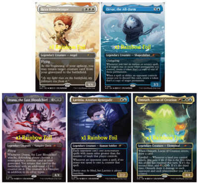 MTG Rainbow Foil Edition Secret Lair Drop Series Li'l Legends MINT