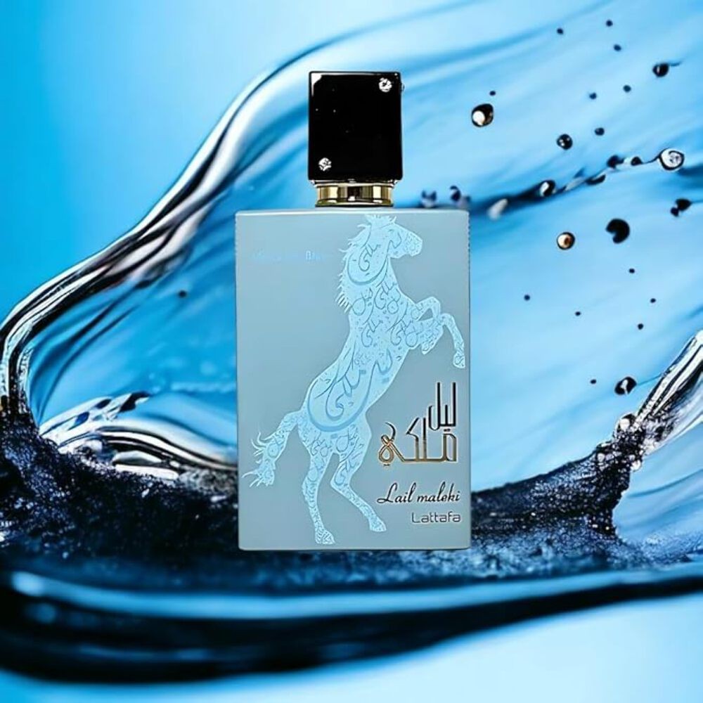 Lattafa Lail Maleki Moroccan Blue 100 ML/ 3.4 OZ Eau De Parfum