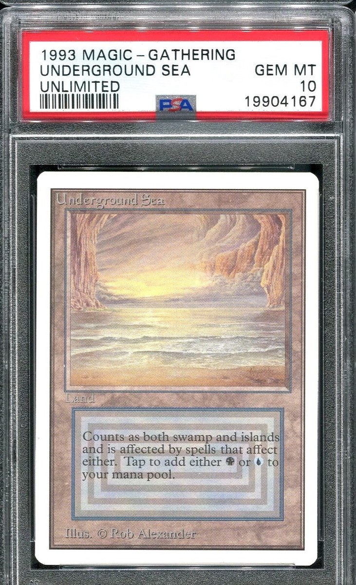 美品 MTG Underground Sea アンダーグラウンドシー(黄) 美品 MTG
