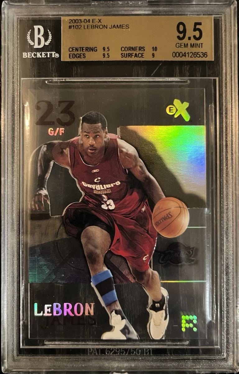LeBron James Grade 9.5 Basketball Rookie Sports Trading Cards