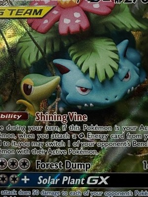 Pokémon TCG - Venusaur & Snivy GX SM229 Ultra Rare Sun & Moon