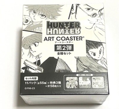 Hunter X Hunter X Jump Festa 2024 Art Coaster Vol.2 Complete Set