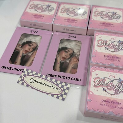 RED VELVET IRENE X 2aN GIRL'S NIGHT PHOTOCARD COSMETIC OFFICIAL | eBay