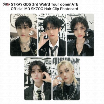 Stray Kids 3rd World Tour dominATE Official MD SKZOO Hair Clip