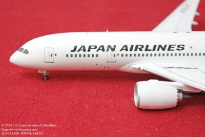 JC Wing Japan Airlines JAL Boeing 787-8 in Standard Color Diecast