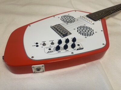 VOX APACHE-2 Phantom Guitar Salmon Red Built-in Speaker Battery