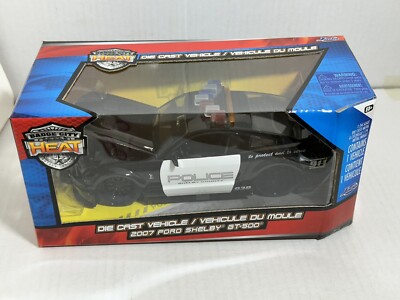 JADA HEAT 2007 SHELBY GT-500 POLICE 1:24 DIECAST MODEL CAR NEW IN