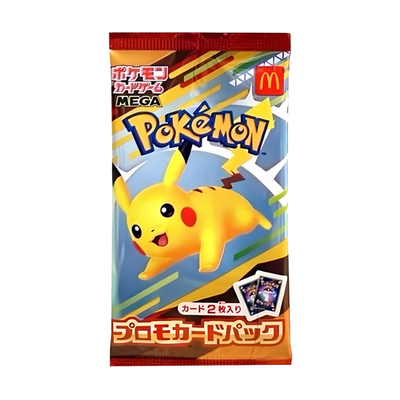 2025 McDonald's Pokemon Promo Pack Japan Exclusive Sealed Pikachu