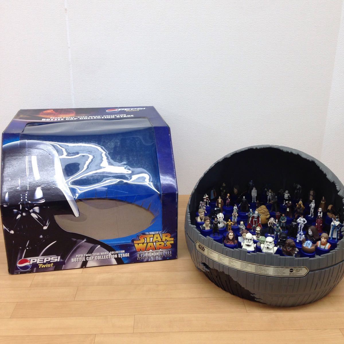 PEPSI STAR WARS Episode 3 Bottle Cap Collection Stage Figure Toy