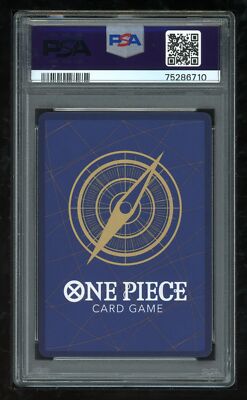 One Piece Japanese P-028 Portgas D. Ace 2023 Magazine 16 Promo PSA