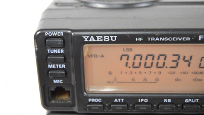 YAESU FT-900 HF All Mode Transceiver Amateur Ham Radio 100W Tested