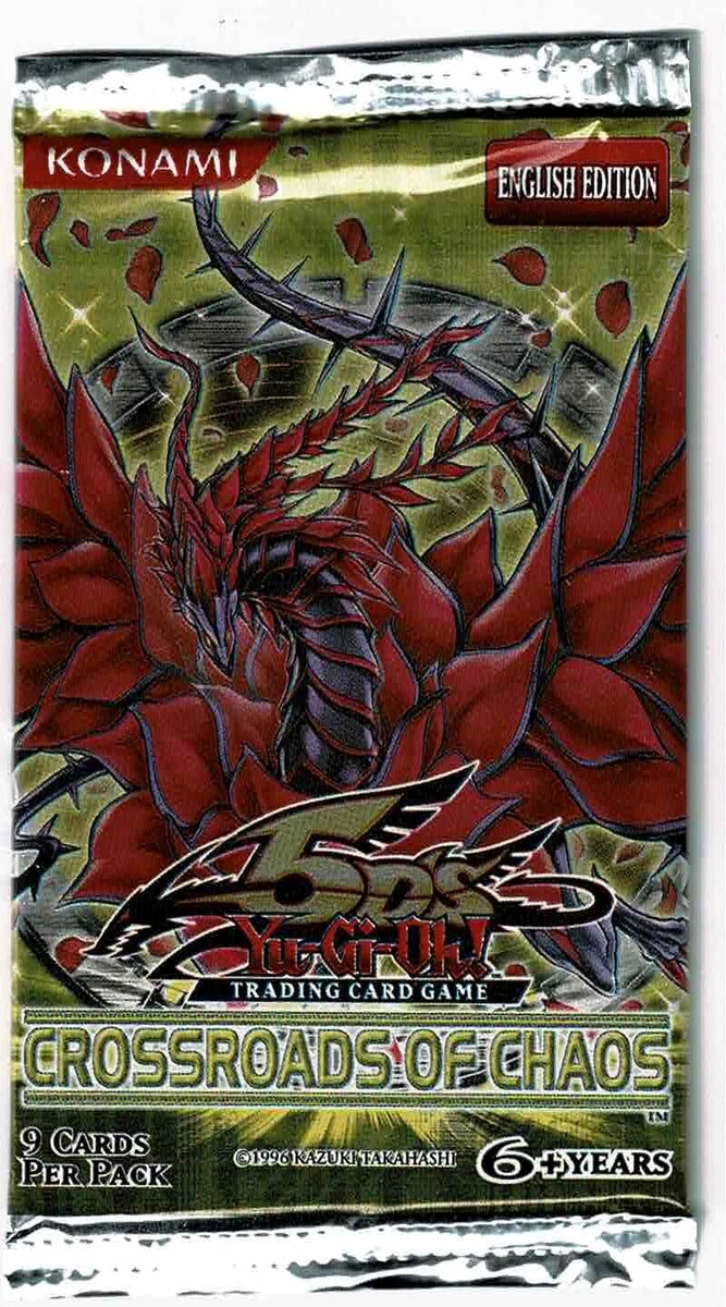 Yu-Gi-Oh! TCG Crossroads of Chaos Sealed Collectible Card Game