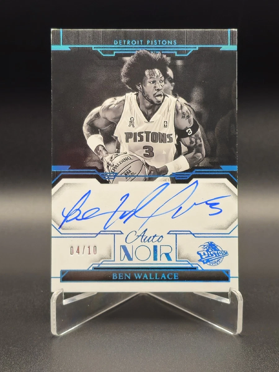 Ben Wallace Basketball Autographed Sports Trading Cards