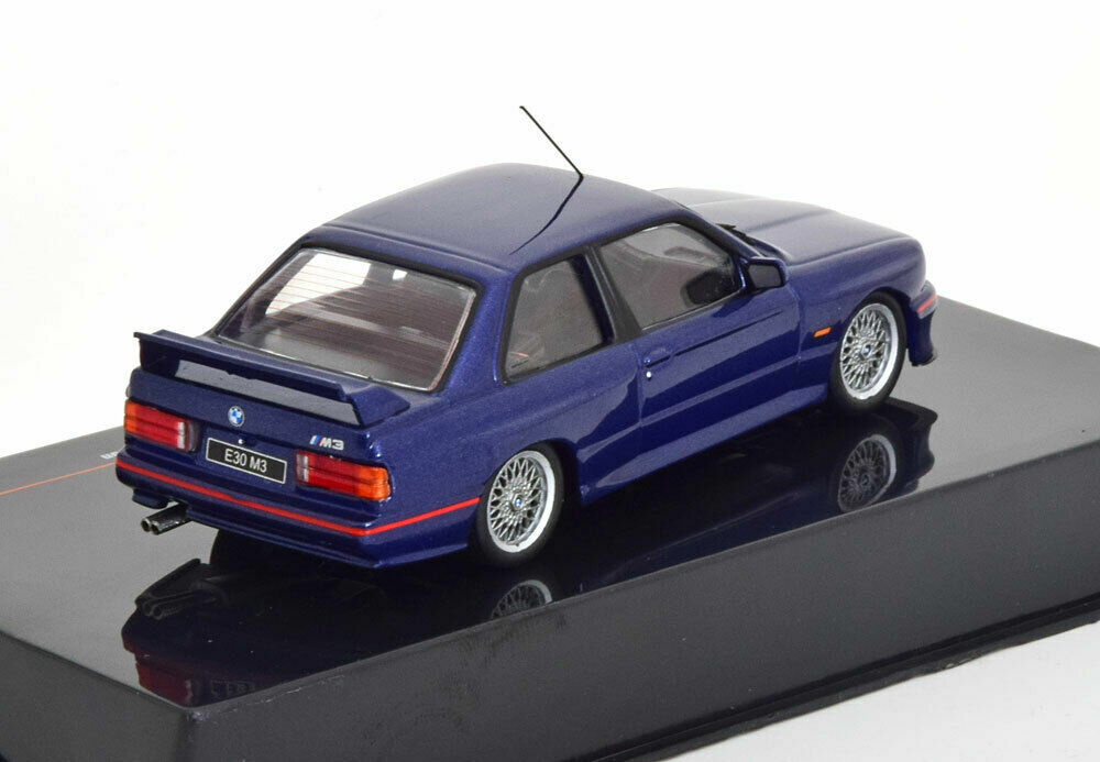 1/43 IXO Models 1990 BMW 3 Series M3 E30 Sport Evolution Model Car