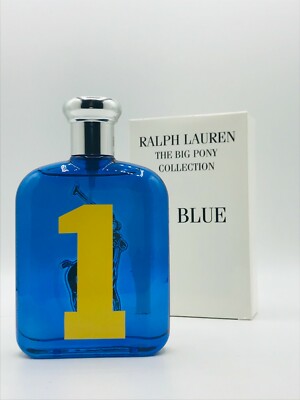 Ralph Lauren The Big Pony 1 Blue Men Cologne Spray 4.2 oz Box As