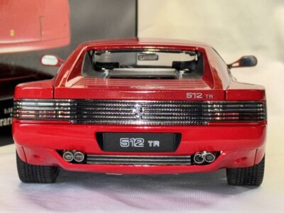 KYOSHO 1/18 FERRARI 512 TR 1992 Red 1st Edition DIECAST CAR | eBay