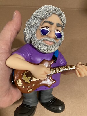 RARE! Jerry Garcia Of The Grateful Dead, Vinyl Figure Signed By