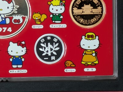 Sanrio Hello Kitty Proof Coins Set 2004 Born 30th Anniversary from