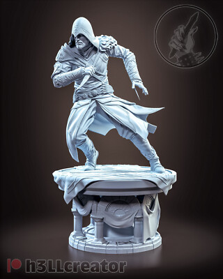 Ezio Auditore 3D Printed Figure , Assassin's Creed Collectible