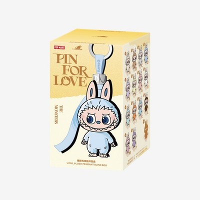 POP MART Labubu The Monsters Pin For Love Plush Pendant Blind Box
