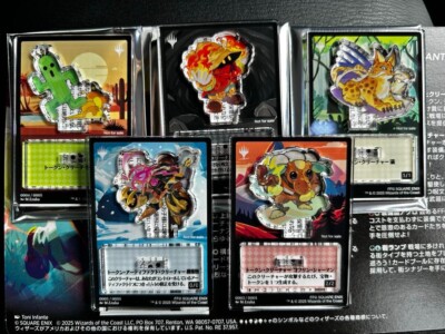 MTG Final Fantasy Acrylic Token Stand Set of 5 Japan Lawson