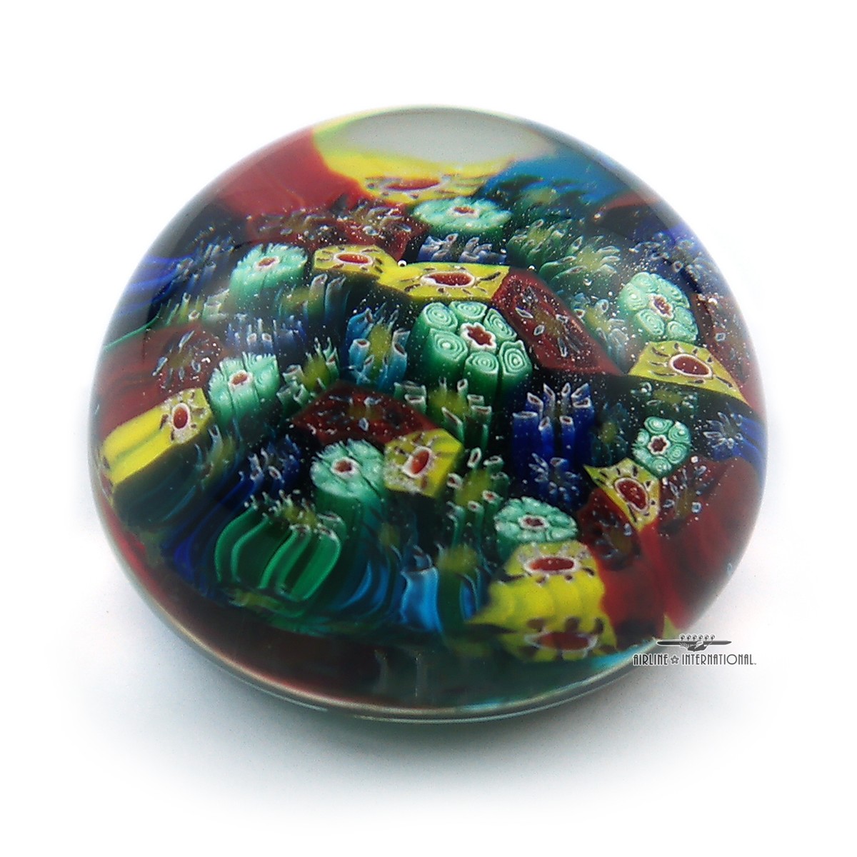 Murano Vetreria Fiori Collectable Glass Paper Weight | eBay UK
