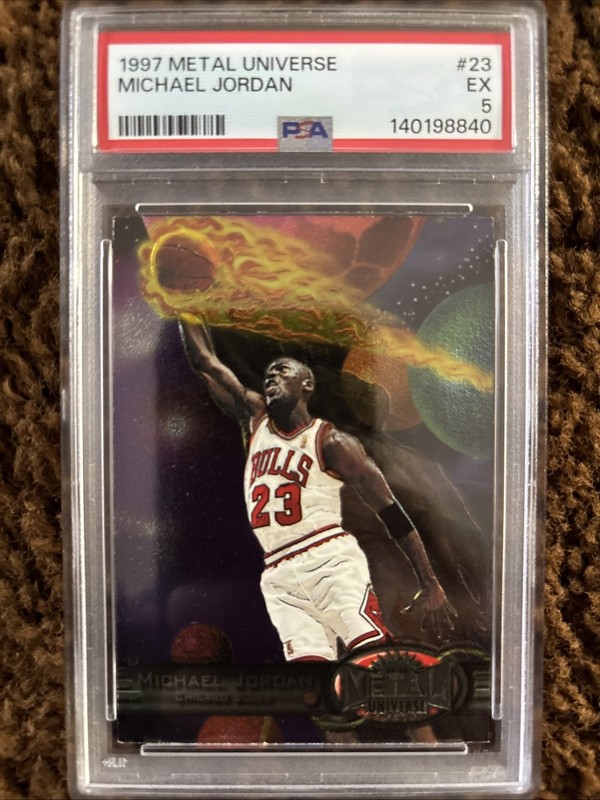 97-98 Michael Jordan Metal Universe - Michael Jordan Cards